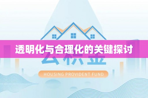 襄阳透明化与合理化的关键探讨