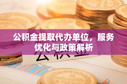 襄阳公积金提取代办单位，服务优化与政策解析