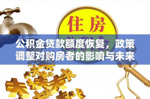 襄阳公积金贷款额度恢复，政策调整对购房者的影响与未来展望