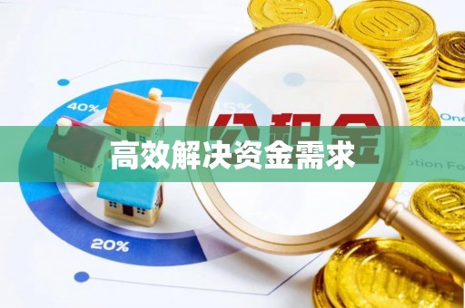 襄阳高效解决资金需求