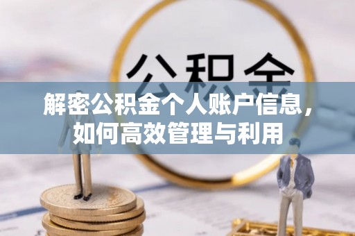 襄阳解密公积金个人账户信息，如何高效管理与利用