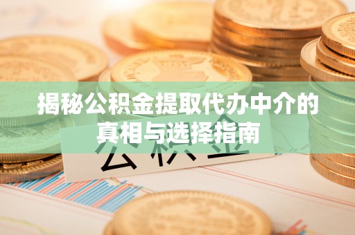 襄阳揭秘公积金提取代办中介的真相与选择指南