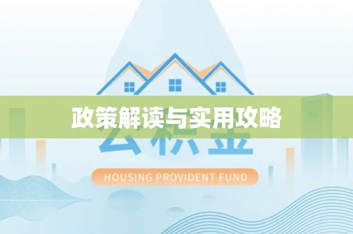 襄阳政策解读与实用攻略