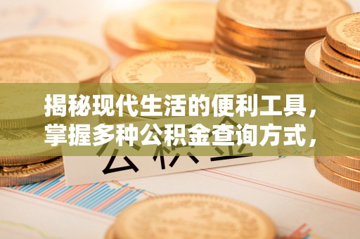 襄阳揭秘现代生活的便利工具，掌握多种公积金查询方式，让财富管理更轻松