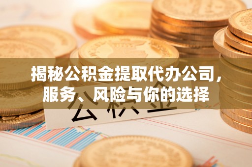 襄阳揭秘公积金提取代办公司，服务、风险与你的选择