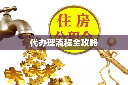 襄阳代办理流程全攻略