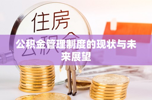 襄阳公积金管理制度的现状与未来展望